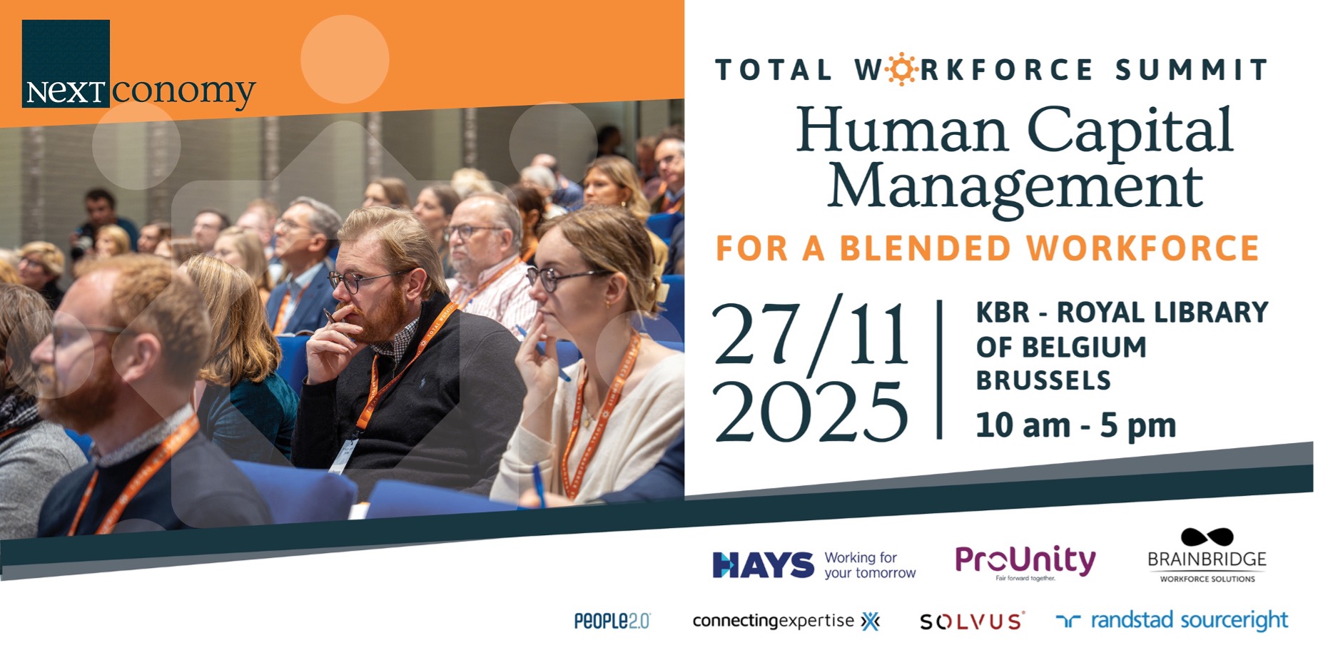 Banner van Total Workforce Summit