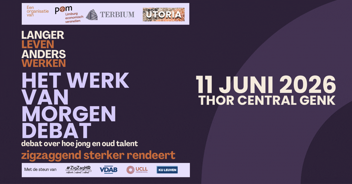 Banner van HR Congres Genk