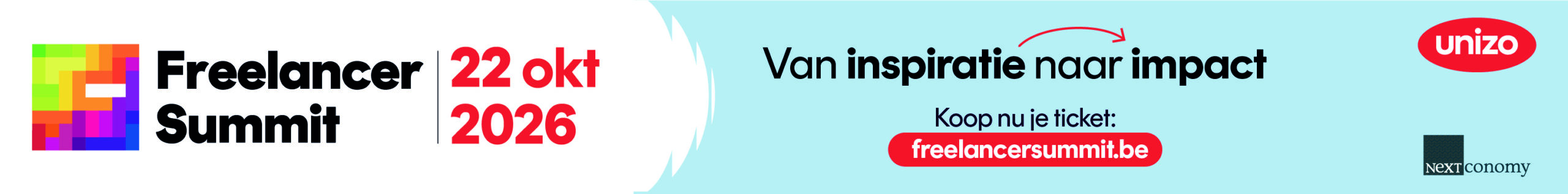 Banner van Freelancer summit 2026