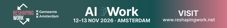 Banner van Reshaping Work 2026
