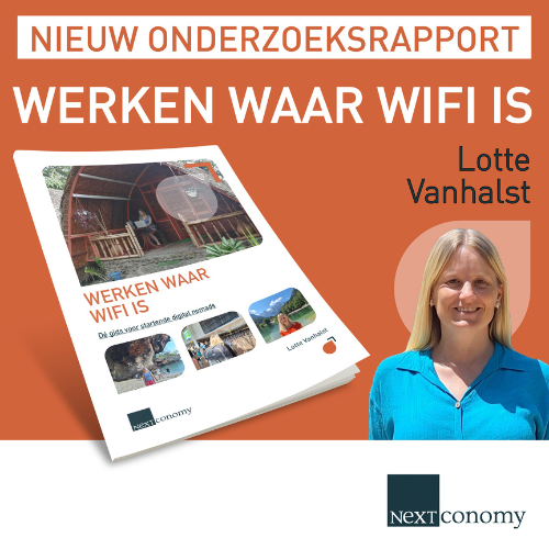 Banner van onze partner Werken waar wifi is – Dé gids voor startende digital nomads